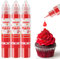 Colorante Alimentario Rojo - 30ml×3 Botellas Colorante Alimentario Alta Concentración Liquid Set para Repostería, Decoración de Tartas, Caramelos, Bebidas, Macarons