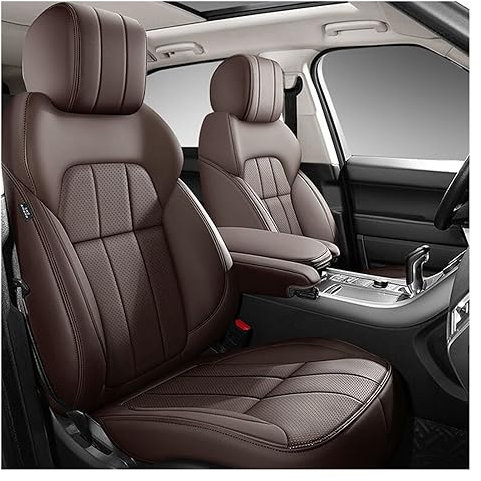 NEZIH Auto Sitzbezüge Für Mini Für 1 Für Cooper R50 R52 R53 R56 Autositzkissen PU-Leder Autositzbezug Vollständiges Auto-Vorder- Und Rücksitzbezug-Protektoren-Set Autositzbezüge Komplettset