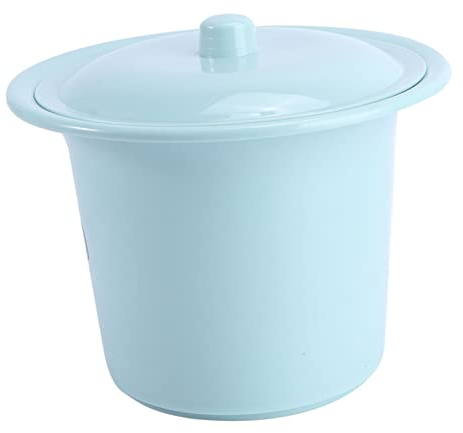 HAPINARY Kunststoff Spucknapf Mit Deckel Kompakt Und Leicht Für Junge Mädchen Und Ältere Menschen Bettpfanne Platzsparend Und Tragbar