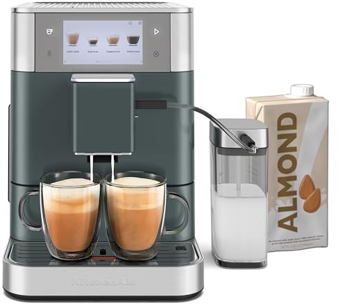 KitchenAid Fully Automatic Espresso Machine KF8 with Milk Attachment & Plant Based Milk Options, KES8558JP, Juniper
