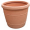 Trifibre | Classic Roto Moulded 104cm Heavy Duty Outdoor Planters (Terracotta) | Large Plastic Plant Pot 528L | Frost Proof & UV Resistant | Lightweight Outdoor Planter for Gardens, and Patios