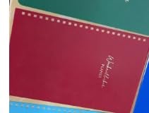 BIROYAL Undatierter Wochenplaner | Terminplaner A5 | wöchentlicher Terminkalender mit To-Do-Liste, großem Notizfeld | 52 Blatt Terminplaner auf Deutsch Ringbuch mit Hardcover | Planer tiefrot