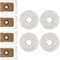 Daaxing Bolsas de polvo para mopa Cecotec para robot Conga 11090, accesorios de repuesto, paño de microfibra para mopa, bolsas de polvo para aspiradora (8 unidades)