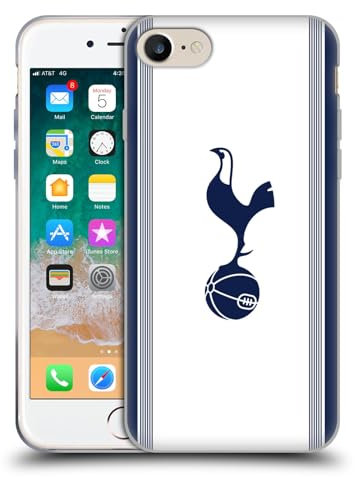 Head Case Designs Officially Licensed Tottenham Hotspur F.C. Home 2024/25 Badge Kit Gel Case [Military Grade] Compatible with Apple iPhone 7/8 / SE 2020 & 2022 and Compatible with MagSafe