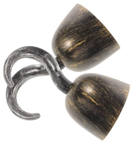 VICASKY 4stücke Halloween Piratenhaken Aus Kunststoff Lustige Kostüme Partyzubehör Für Robuste Und Wiederverwendbare Requisiten Für Gruselige Feiern Und Cosplay-Dekoration