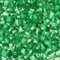sourcing map Glass Stones, 453g/1 lbs Glass Pebbles Marbles Artificial Beads Gem Stones for Display Vase Filler Terrarium Flowerpot Decoration (5-9 MM, Green)