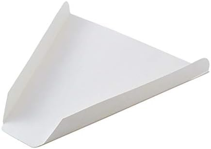 Pizza Slice Tray Fast Food - Disposable, Cardboard Holder, Deli Tray, Takeaway (250)