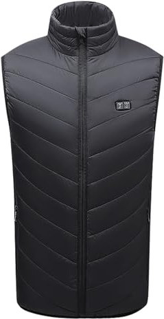 TYUIOP Heated Gilet for Men - Heated Jackets for Men self Heating Jacket Hoodie Jackets Gilet Mens Mens Warm Body Warmer Heater Body Warmer Fleece Jacket