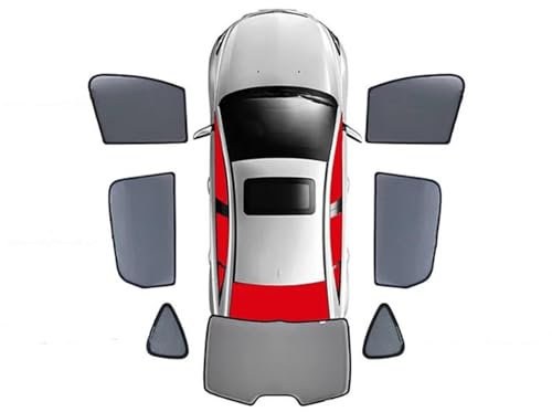 Parasol Coche para Ford para Focus para Sedan Mk2 2004-2010 Coche magnético Escudo Parabrisas Delantero Trasero bebé Ventana Lateral Visera(7PCs)