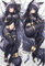 Xingbiyou Seitenschläfer Kissenbezug,The Eminence in Shadow Delta Cosplay Atmungsaktiver Kissenbezug Pfirsichhaut Velour mit Reißverschluss (50x150cm)