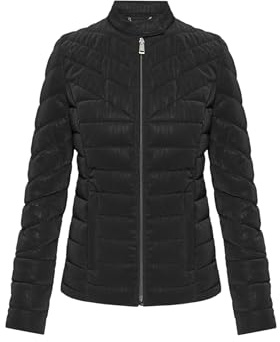 GUESS Giubbotti e giacche jeans new vona jblk jet black a996, Nero , S