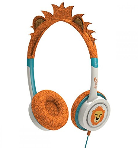 iFrogz IFLRCH-OLI Little Rockerz Lion Costume Wired Headphones - Orange