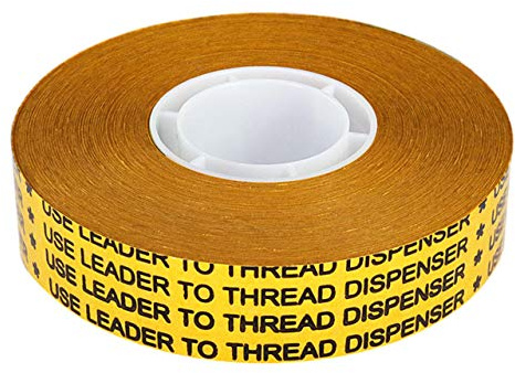 KLEBESHOP24 Doppelseitiges Transferklebeband 9 mm x 55 m, 1 Rolle | trägerlos, transparent, geeignet für ATG 700, für Produktproben, Poster, Fotos etc.
