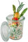 APS 12 Original WECK Gläser 160 ml mit Deckel, Ø 6 cm, H: 8 cm, Mini-Sturzform mit Glasdeckel, Einmachglas, Dekoglas, Dessertglas, Vorratsglas, spülmaschinengeeignet
