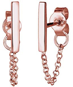 Elli Geo Base Tendance 925 Argent Plaqué or Rosé