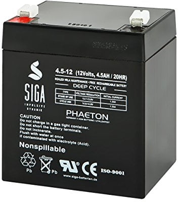 4.5AH 12V AKKU AGM Gel Batterie Elektro Scooter USV NOTSTROM APC12 Volt BLEIAKKU