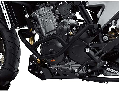 IBEX 10004823 Crash Bar Protection Bar Crash Bars Frame Guard Black