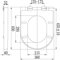Grünblatt Premium Duroplast WC Sitz mit Absenkautomatik, abnehmbar zur Reinigung, Manhattan Grau (D-Form)