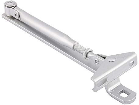 Türschließer 25-45KG, Automatischer Einstellbarer Hydraulischer Türschließer, Türschließer für Innentüren Automatischer Verstellbarer Torschließer Obentürschließer Aluminiumlegierung