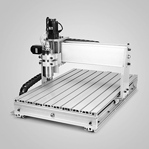 4 Achse 6040Z CNC Router Engraver Cutter Graviermaschine 1500W VFD Milling Machine Fräsmaschine Spindel Graviergerät (USB Port)