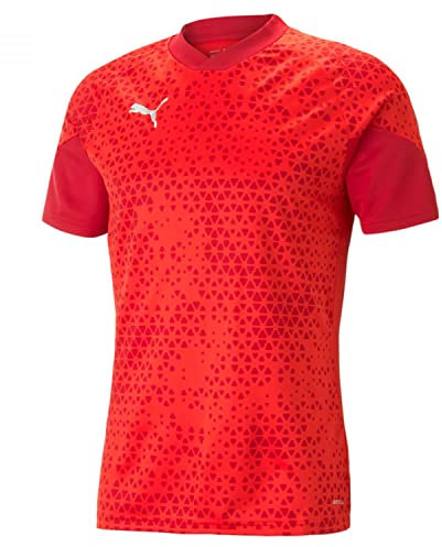 PUMA Herren Teamcup Training Jersey T-Shirt, Rot, L