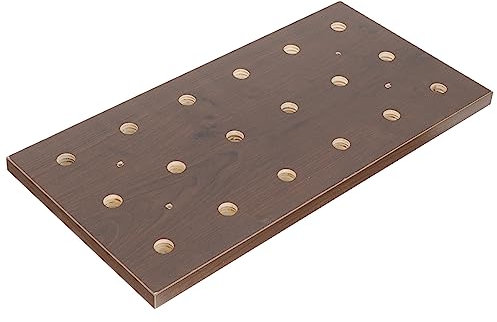 ORFOFE 1 Satz Stecktafel Für Werkzeuge Pegboard Wandorganisator Präsentationsständer Für Stecktafeln Regale Für Die Wandaufbewahrung Steckwand Holz Büro Schlüsselanhänger Nordisch