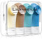 LilyAbeille Silikon Reiseflaschen zum Befüllen 89ml, 4 Stück Reiseflaschen Set mit Saugnapf, Reisegröße Behälter, Leak-Proof BPA-frei