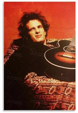 DDRPAD Jeff Buckley Poster, Leinwand, langlebig, farbecht, Wandkunst, dekoratives Gemälde für Wohnzimmer, Schlafzimmer, Heimdekoration, 30 x 45 cm, ungerahmter Stil