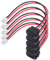xiwai Juego de 5 cables de conexión hembra tipo C hembra a 2 pines, cable terminal impermeable tipo C a 2P con paso = 2.0 mm, cable de alimentación de extensión USB C Pigtail DC 5V