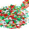 30g Weihnachtskonfetti,Weihnachts Konfetti Weihnachten,Weihnachts Streudeko Weihnachten Glitzer,Christmas Streusel Schneeflocken Konfetti,Weihnachtsdeko Streudeko Basteln Geschenke,Weihnachtsanhänger