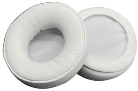 Haoyull Almohadillas de espuma viscoelástica de repuesto de piel de oveja de 90 mm para auriculares