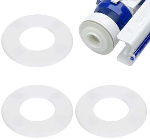 816.418.00.1 Flush Valve Sealing Washer, 3 Pcs Silicone Wahser Compatible with Geberit Flush Valve, Replacement for Flush Valve Seal Diaphragm