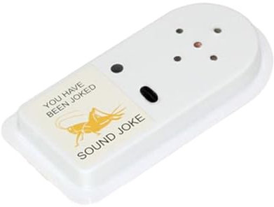 ABS Hidden Noise Maker - Juguete De Broma De Gorjeo, Máquina De Audio Realista, Señales Acústicas Hilarantes | Broma Práctica Invisible Para Halloween, Adultos, Dormitorio, Escritorio, Div