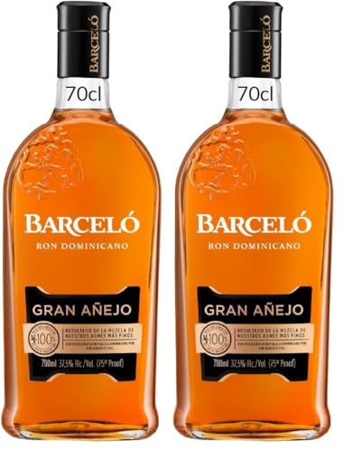 Barcelo 3 Ans Gran Anejo Rhum 70 cl (Lot de 2)