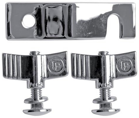 Latin Percussion Hardwarezubehör & Ersatzteile Schraubensatz - Klemmung LP236A - LP236C - LP236D - LP236T Mount-All + LP372 - LP472 Everything Rack Chrom, LP375C