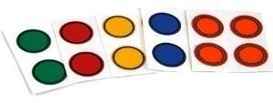 Lawn Bowls Identification Marker Stickers Pack of 4 Labels