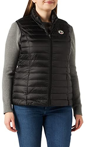 JOTT SED Veste en Duvet de Soie, Negro, S Femme