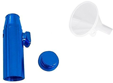 M&M Smartek Dosificador con embudo, dosificador, dosificador, dispensador de tabaco V 1.0 (azul)