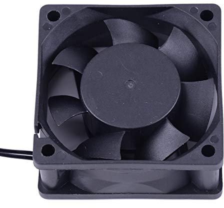 AC 110V 120V 220V 240V Ventilateur de Refroidissement Carre Noir 60x60x25mm