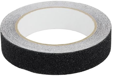 Lot de 2 rouleaux de ruban adhésif antidérapant Noir 25 mm
