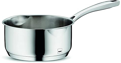 kela Stielkasserolle Flavoria, Durchmesser 16 cm, 1,3 L, Edelstahl 18/10, Allherdboden, mit Innenskala, hitzebeständig bis 220° C, 10181