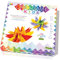 Creagami 3178842 Origami 3D, Papierskulptur Kids Kreisel, Bastelset für Erwachsene und Kinder ab 5 Jahren, 110 Teile,
