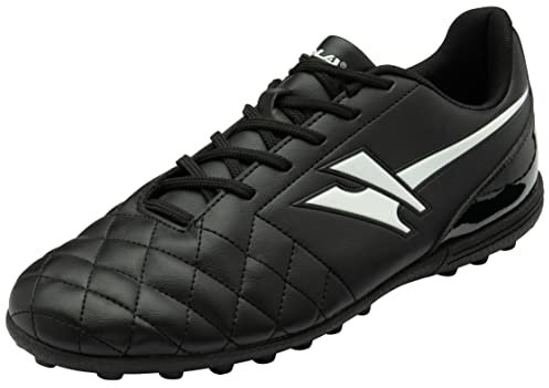 Gola Unisex Kids Rey 2 Vx Football Shoe, Black White, 2 UK