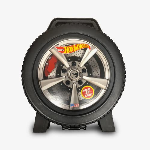 Hot Wheels 30 Car Wheel Shaped Case