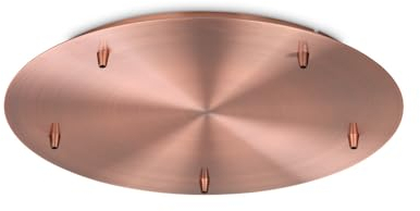 IDEAL LUX ROSONE Standard 5 Lichter Kupfer Brunito Lampe 285672