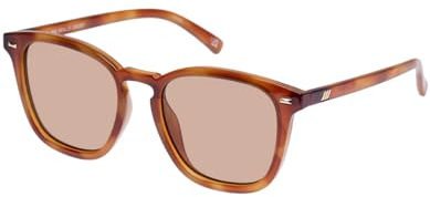 Le Specs BIG DEAL VINTAGE TORT - Sonnenbrille für Damen und Herren Runde Rahmenform mit UV-Schutz LSP2352257