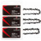 ZIGZEK 3 Packungen 40,6 cm Kettensägeketten – 3/8 Zoll LP Pitch 0,50 Zoll Gauge 56 Treibglieder Kettensägekette passend für Craftsman, Ryobi, Homelite, Poulan und mehr (3er-Pack 40,6 cm Kette)