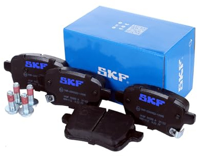 SKF Scheibenbremse Bremsbelag VKBP 90355 A - 4er Set - Position Hinterachse Höhe 77 mm Länge 134 mm Breite 83 mm Dicke 17 mm - OE Qualität