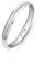 Amberta Damen Hochzeits Ring aus 925 Sterling Silber: 2.5 mm Sterling Silber Hochzeitsringe für Frauen - Ringgröße 48