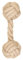 Jouet Chien Corde Coton Chanvre Naturel, à Macher, Jouet interactif - Haltère 24cm